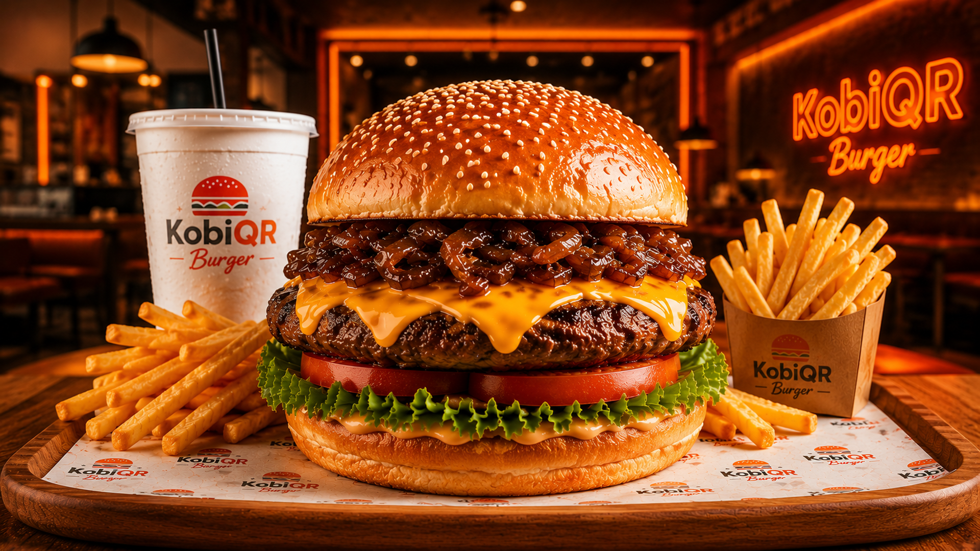 KobiQR Burger - Ana sayfa görseli